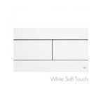Studio Bagno SLIM Push Plate Actuators - White Soft Touch