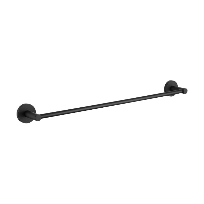 PLD Solo Single Towel Rail 600mm - Satin Nickel