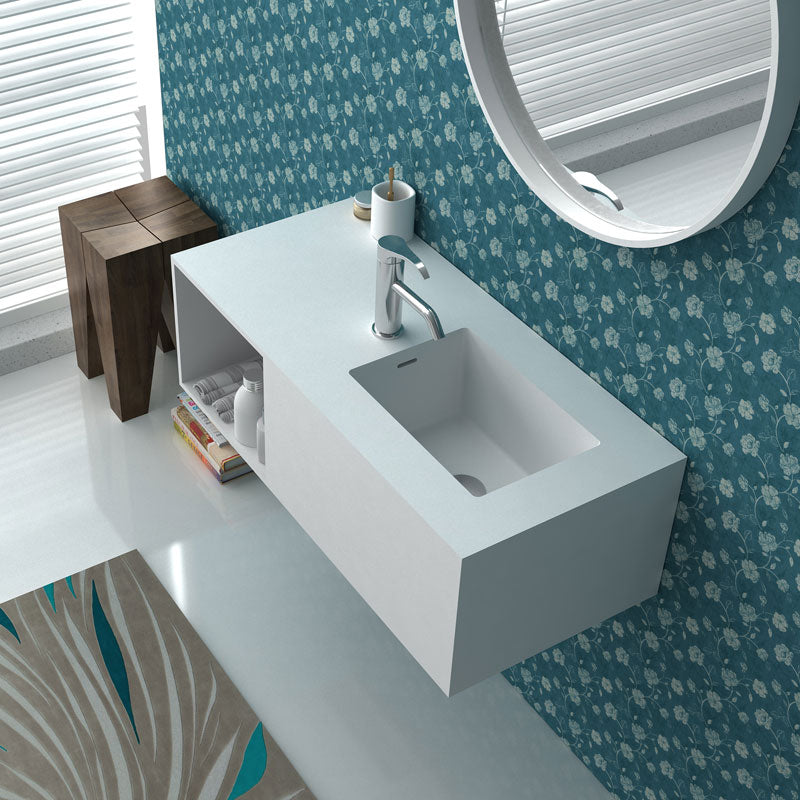 Parisi Slot 90 Wall Hung Vanity