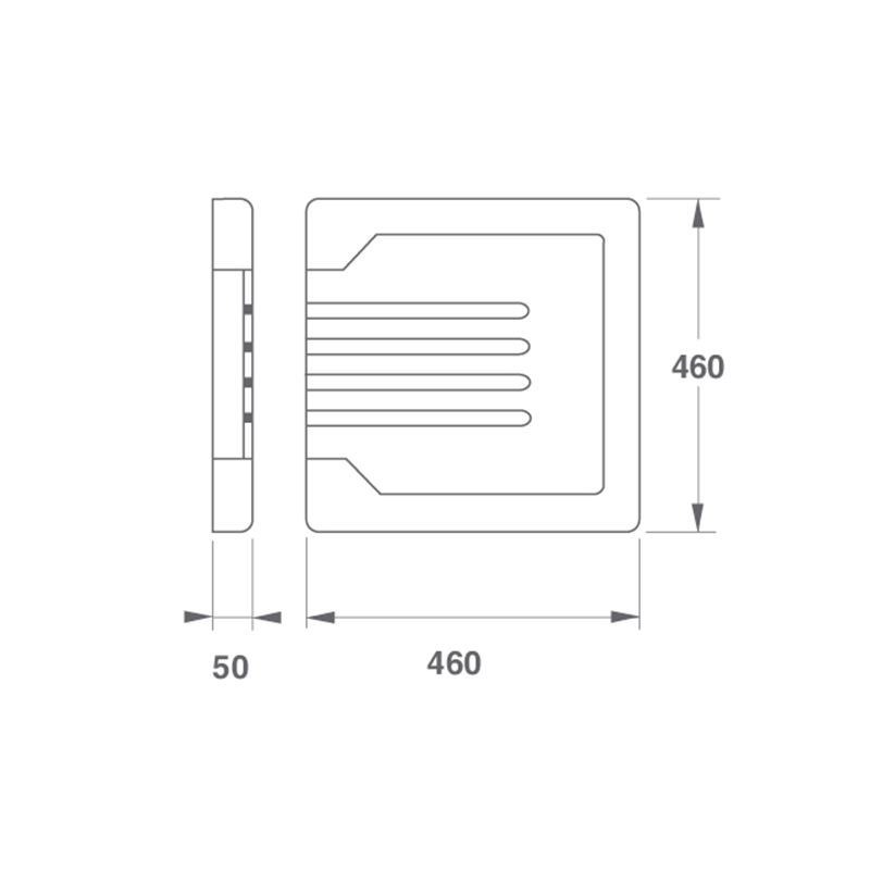 Shaws Small Fluted Drainer