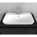 Studio Bagno Soul 4 Inset Basin - Gloss White - NTH