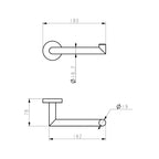 PLD Solo Toilet Roll Holder -  Specification