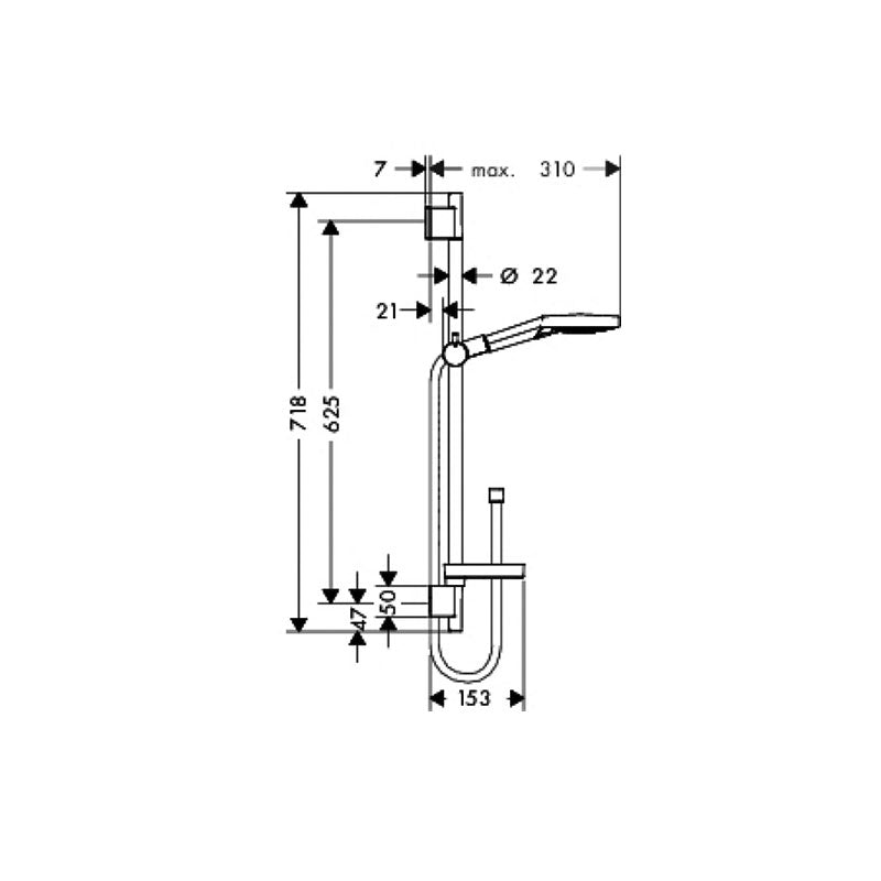 Hansgrohe Raindance Select S120 Shower Set