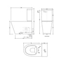 Studio Bagno Manhattan Rimless Back Inlet Suite Specification