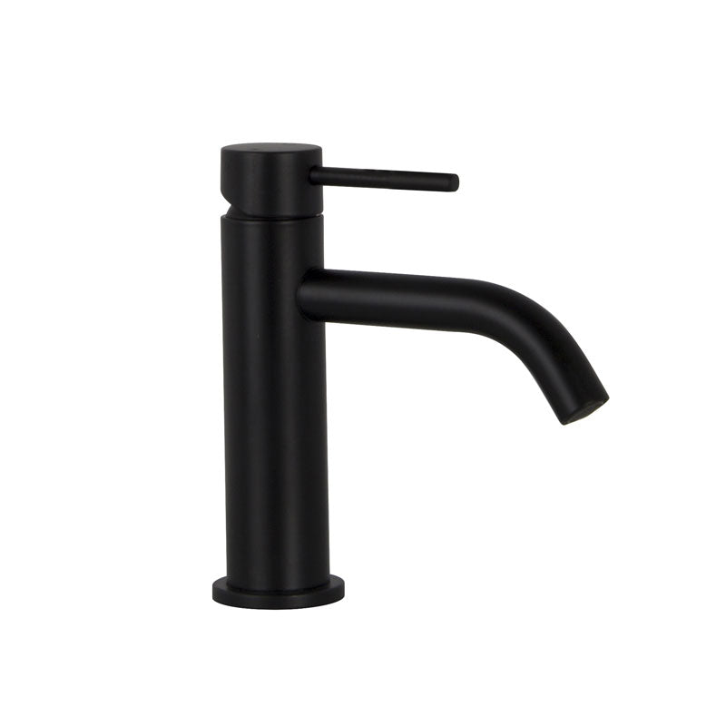 Fima Spillo Up Basin Mixer Matt Black 152mm