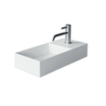 Studio Bagno Spy 55 Bench-Wall Basin - No Tap Hole - Gloss White - SPY55/0