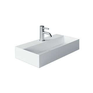 Studio Bagno Spy 60 Bench-Wall Basin - 1 Tap Hole - Matte White - SPY60/1/MW