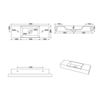 Studio Bagno Spy 80 Bench/Wall Basin