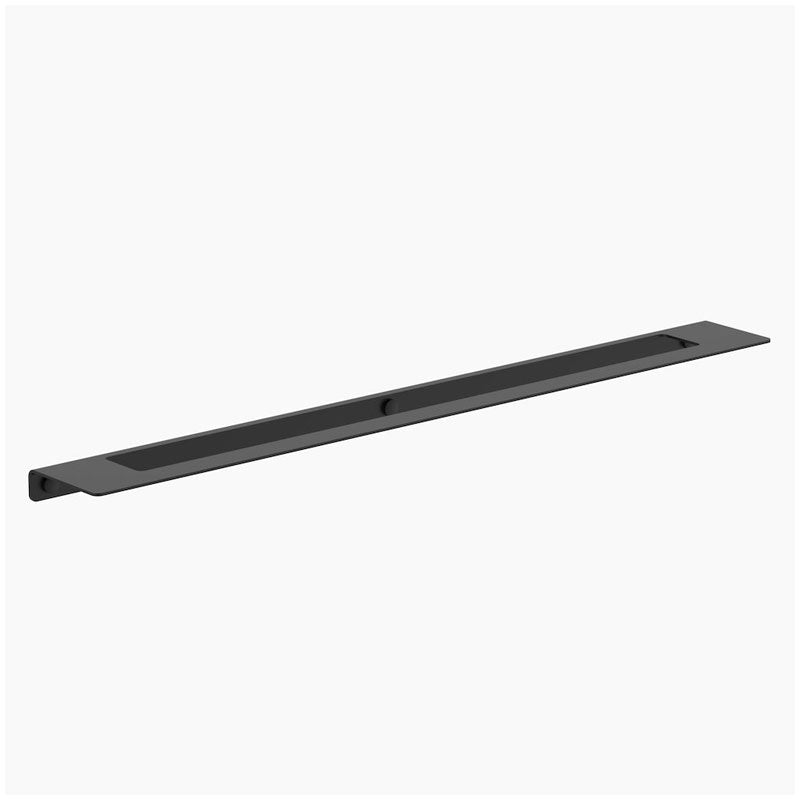 Clark Square Single Towel Rail Matte Black