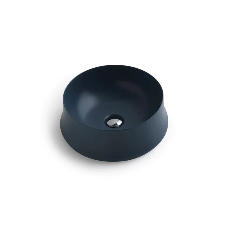 Parisi Simas Sharp 42 Round Bench Basin - Matte Navy - SMSH02.23