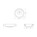 Studio Bagno Soul 1 Bench Basin Spec