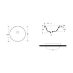 Studio Bagno Soul 1 Inset Basin Spec