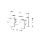 Sussex Suba Lever Dual Mixer System Spec