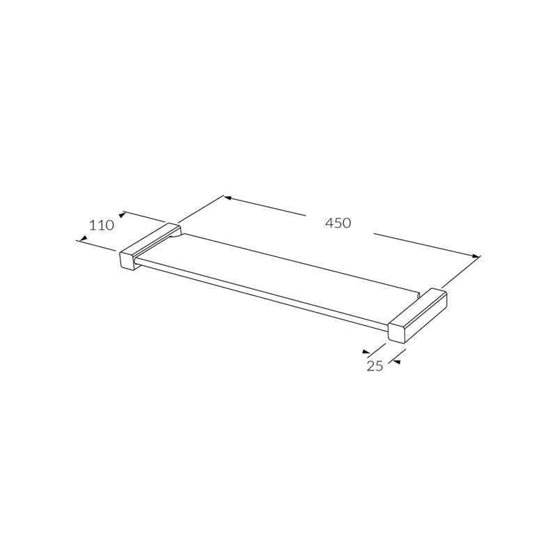 Sussex Suba Vanity Shelf Spec