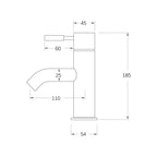 Sussex Voda Basin Mixer Spec