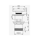 Parisi Universal Clic-Clac Waste 32mm Specification