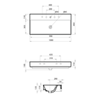 Parisi Velca 100 Wall Basin