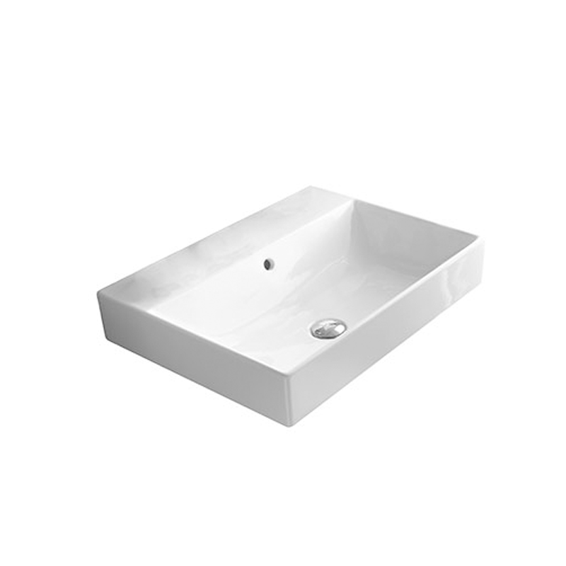 Parisi Velca 60 Wall Basin - 3 Tap Holes - Gloss White - TC18603/S