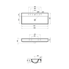 Parisi Velca 120 Inset Basin