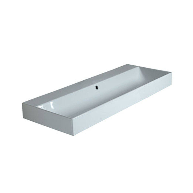 Parisi Velca 120 Wall Basin - 3 Tap Holes - Gloss White - TC19123/S