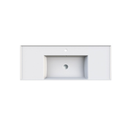 Parisi Twenty 120 Centre Bowl Wall Basin - 3 Tap Holes - Gloss White - TC201213/S