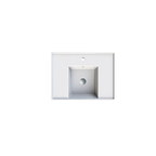 Parisi Twenty 60 Centre Bowl Wall Basin - 1 Tap Hole - Gloss White - TC20611/S