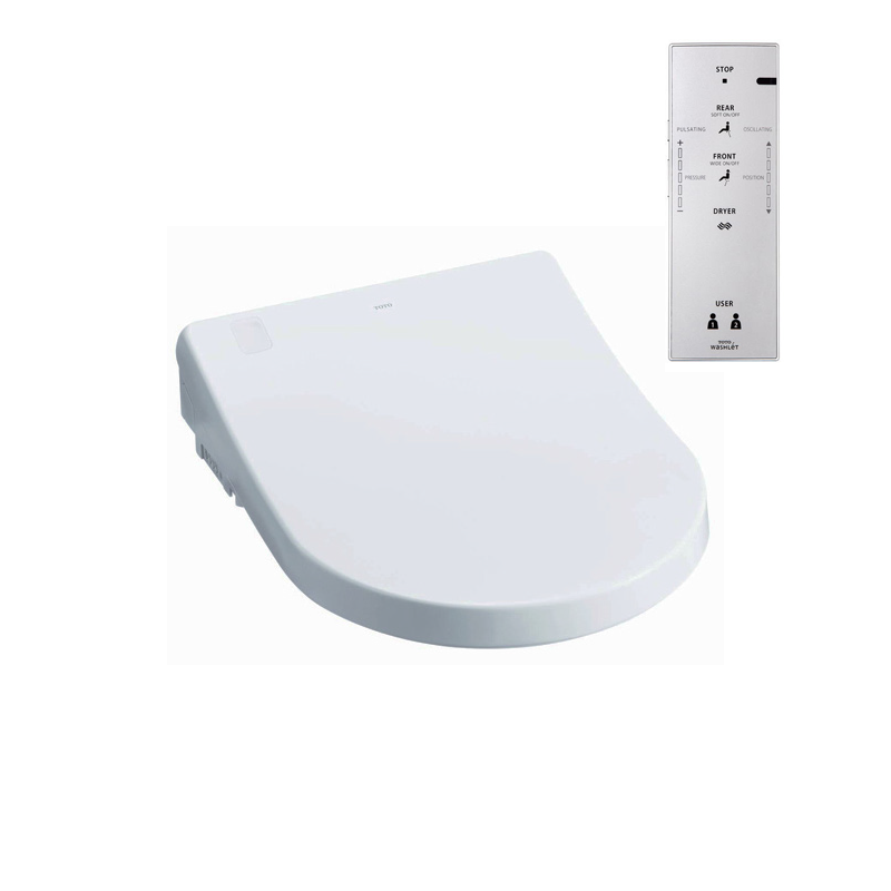 TOTO Washlet w/Remote Control (D-Shape Seat)