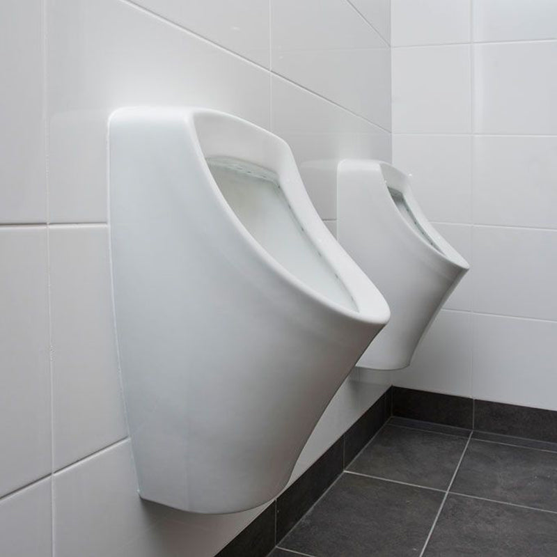 Turner Hastings Teide Ceramic Urinal - Back Inlet