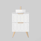 Timberline Sutherland House Deco Freestanding Vanity 600mm - SHCV600CSSAL-Deco