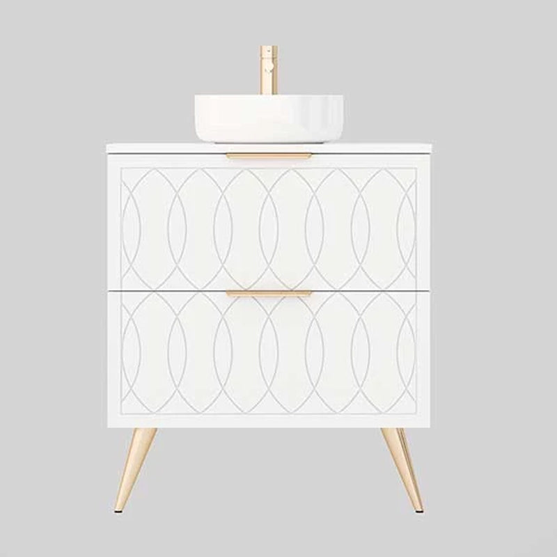 Timberline Sutherland House Deco Freestanding Vanity 750mm - SHCV750CSSAL