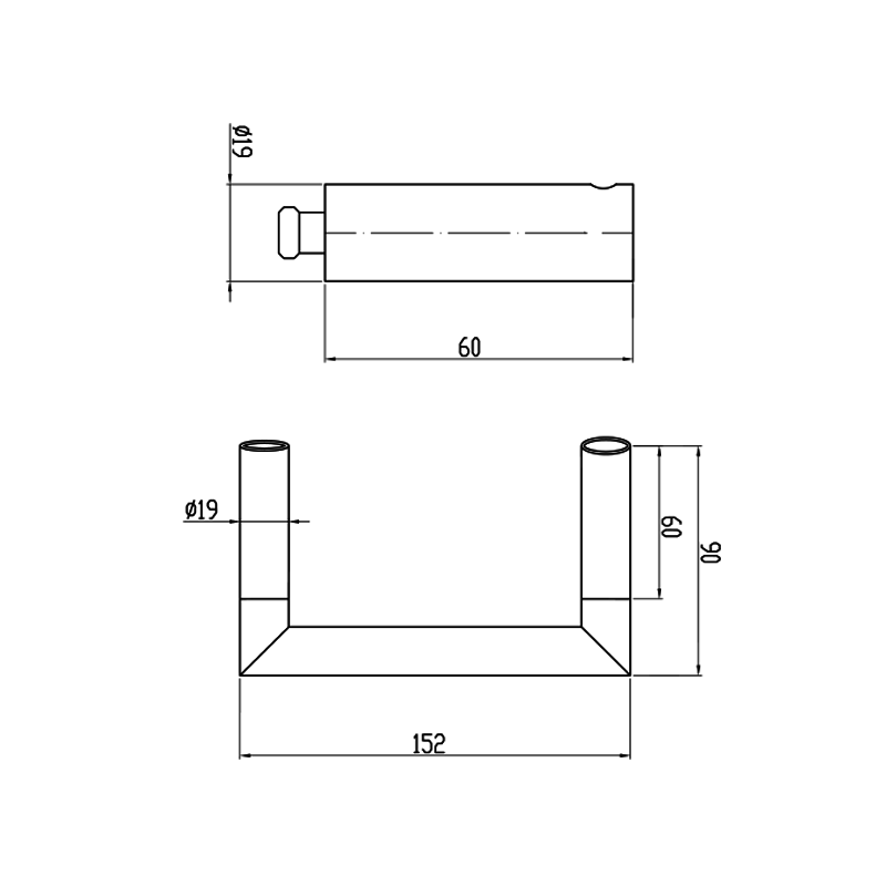 Parisi Tondo Toilet Roll Holder