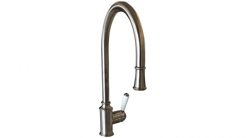Linsol Tommy Pull Down Sink Mixer - Brushed Nickel