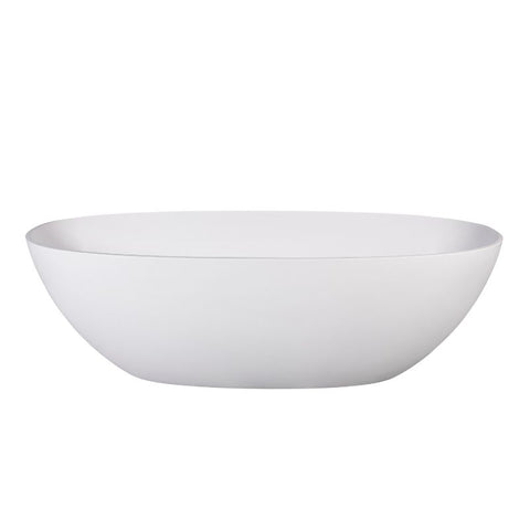 DADOquartz Toronto 1660mm Freestanding Bath No Overflow - Satin White