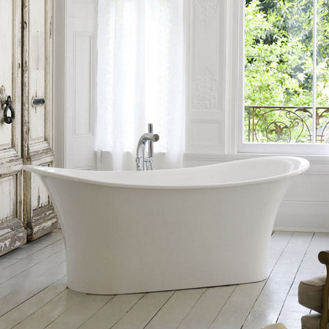 Victoria + Albert Toulouse 1810mm Freestanding Bath - Gloss White