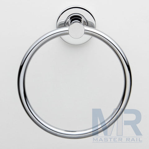 Master Rail Towel Ring Chrome