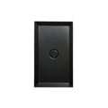 Parisi Track 600x380 Bench Basin - Matte Black - VA20.22