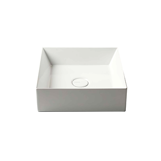 Parisi Track 380x380 Bench Basin - Gloss White - VA19