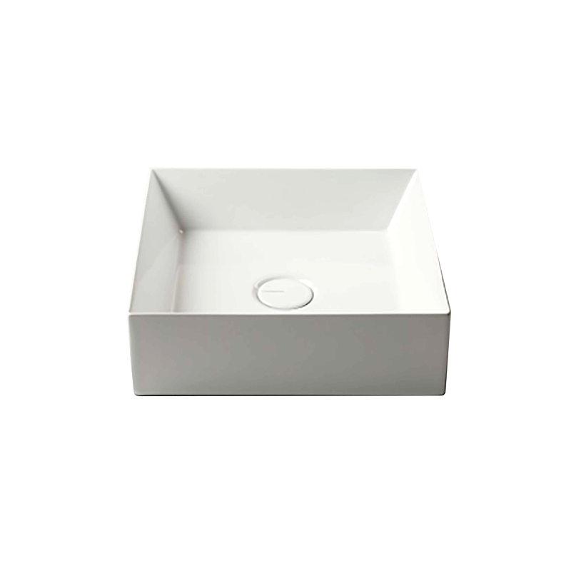 Parisi Track 380x380 Bench Basin - Matte White - VA19.01