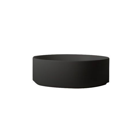 Parisi Track 400mm Bench Basin - Matte Black