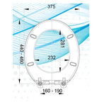 Haron MONTESA Toilet Seat - Specification