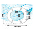 Haron Pine Veneer Toilet Seat - Specification