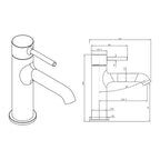 Villeroy & Boch Vita Basin Mixer - Chrome Specification