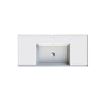 Parisi Twenty 100 Centre Bowl Bench Basin - 1 Tap Hole - Gloss White - TC201011