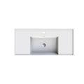 Parisi Twenty 100 Centre Bowl Bench Basin - 3 Tap Holes - Gloss White - TC201013