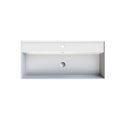 Parisi Twenty 100 Full Bowl Bench Basin - 1 Tap Hole - Gloss White - TC201001