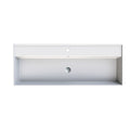 Parisi Twenty 120 Full Bowl Bench Basin - 1 Tap Hole - Gloss White - TC201201