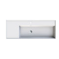 Parisi Twenty 120 Right Bowl Bench Basin - 1 Tap Hole - Gloss White - TC201221
