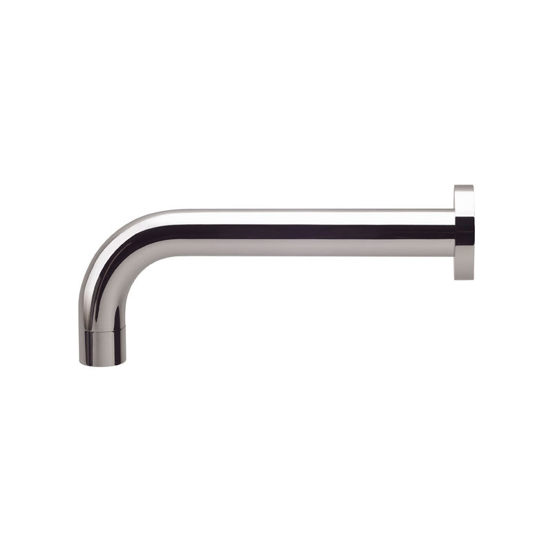 Phoenix Vivid Wall Basin Outlet 200mm Curved - Chrome