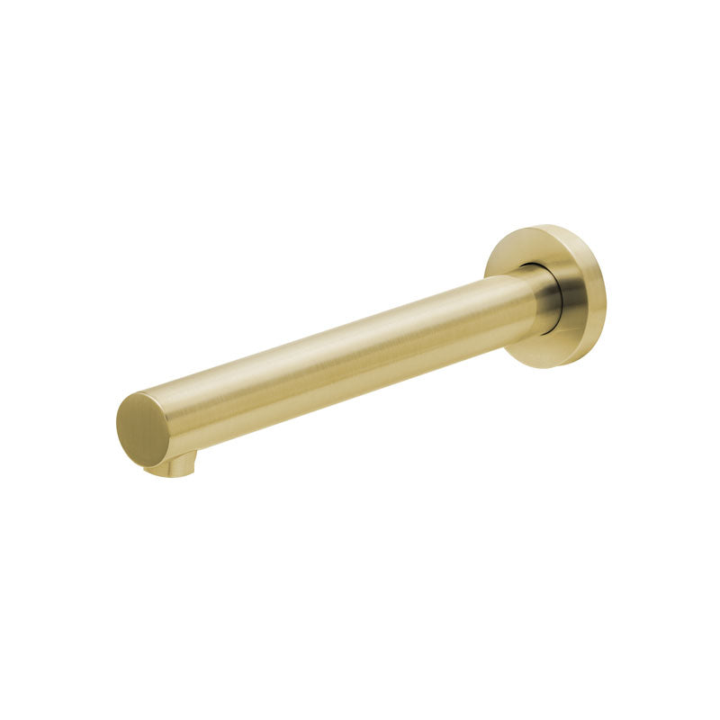 Phoenix Vivid Wall Bath Outlet 200mm - Brushed Gold