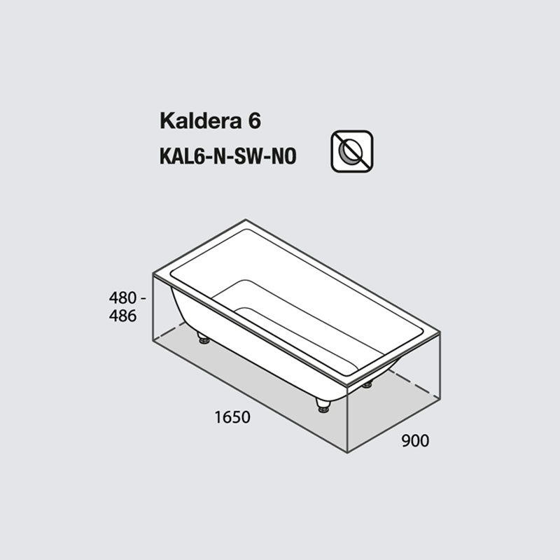 Victoria + Albert Kaldera 6 Inset Undermount 1650 Bath Specification